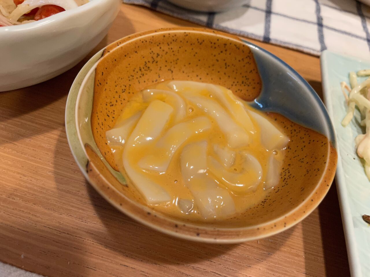 山安の塩辛とタコと蒸し鶏とズッキーニのペペロンチーノ Eat Well Sleep Well Nori Blog