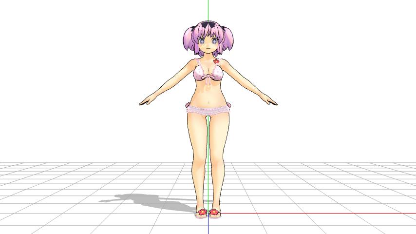 閃乱カグラ Bikini Vers 雲雀 Takafyamam