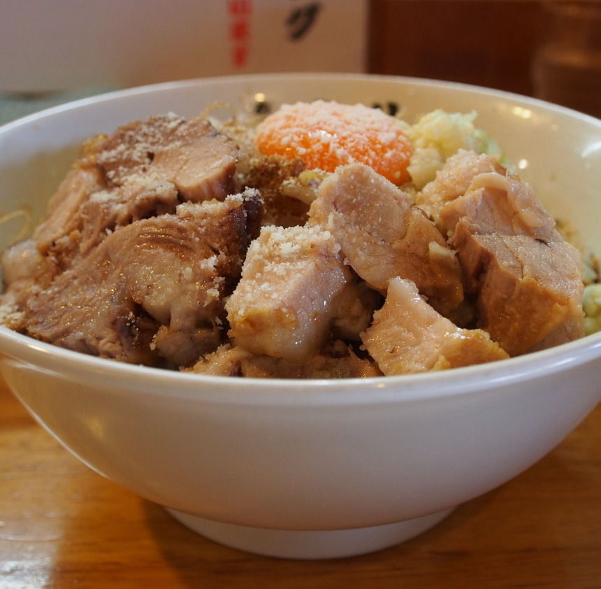 麺が好きィ ブログえぬ ｎ めん屋 大仙 御船町 熊本県 上益城郡 特製油そば