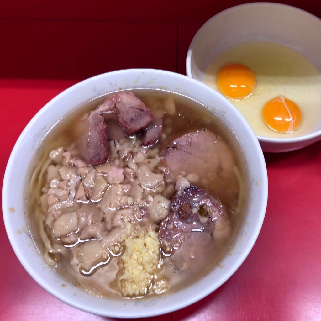 小ぶた入り 800円 麺少なめ ヤサイ抜き ニンニク アブラ 生玉子 2 100円 ラーメン二郎 上野毛店 世田谷区 メシ その他あれこれ In Tama 小ぶた入り 800円 麺少なめ ヤサイ抜き ニンニク アブラ 生玉子 2 100円 ラーメン二郎 上野毛店 世田谷区 メシ その他あれこれ In Tama