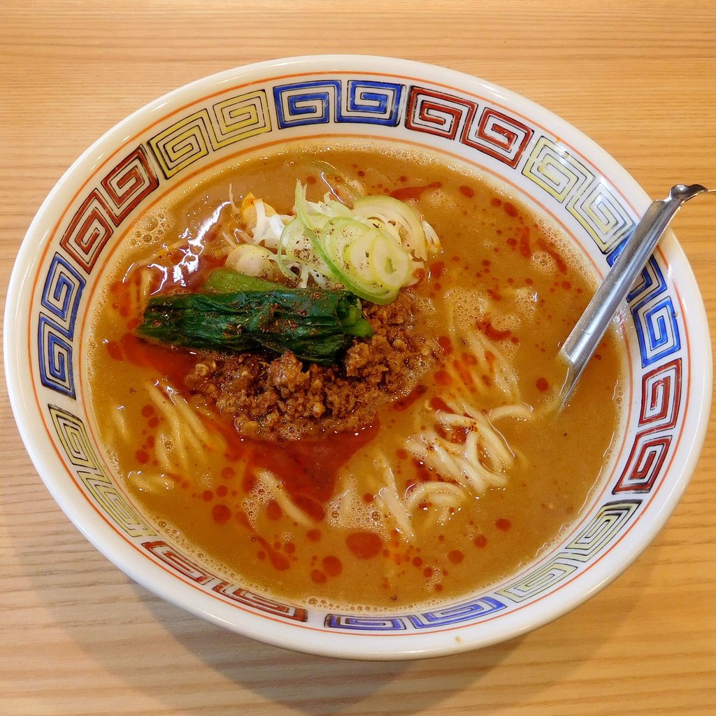 担々麺 辛さ控えめ 800円 ほっこり中華そば もつけ 八王子市 メシ その他あれこれ In Tama