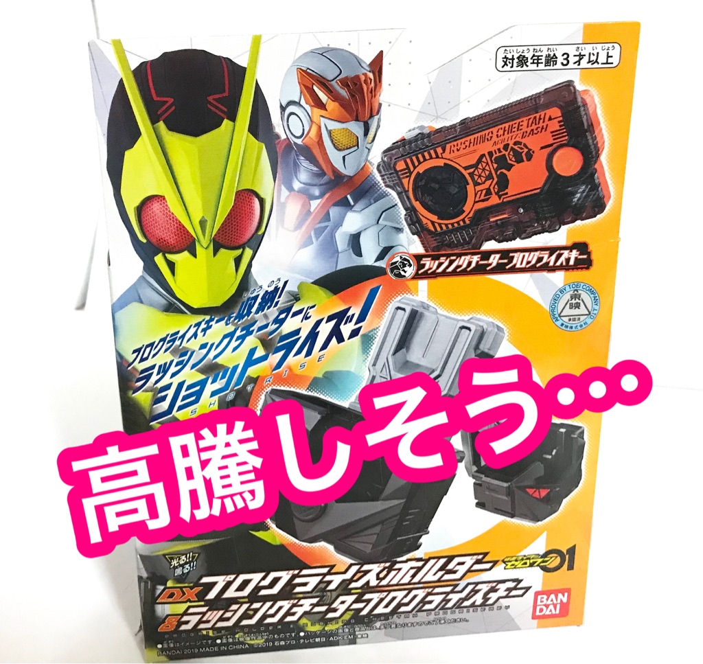 DXプログライズホルダー&ラッシングチータープログライズキー