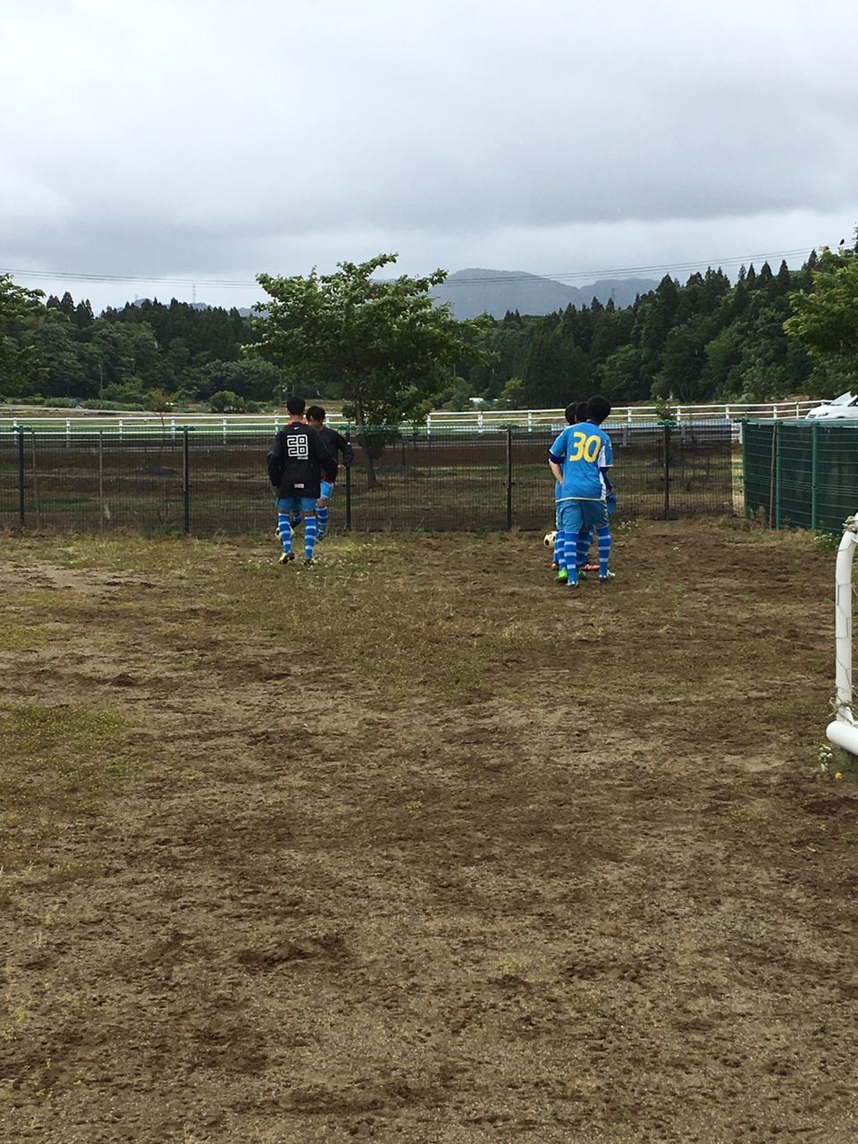 新潟産大付属高等学校サッカー部練習試合 富山県立桜井高校