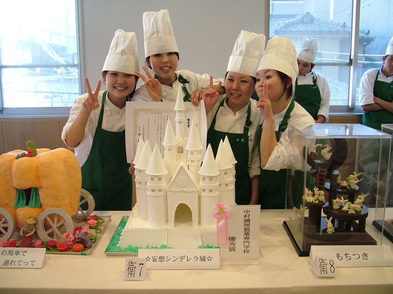 製菓学科 卒業制作 優秀賞決まる Nakamura Dairy Express