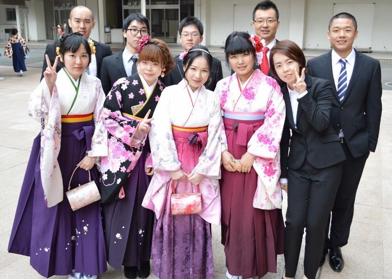 中村学園大学の学位記授与式 てつ校長のひとり言 中村学園大学の学位記授与式 てつ校長のひとり言