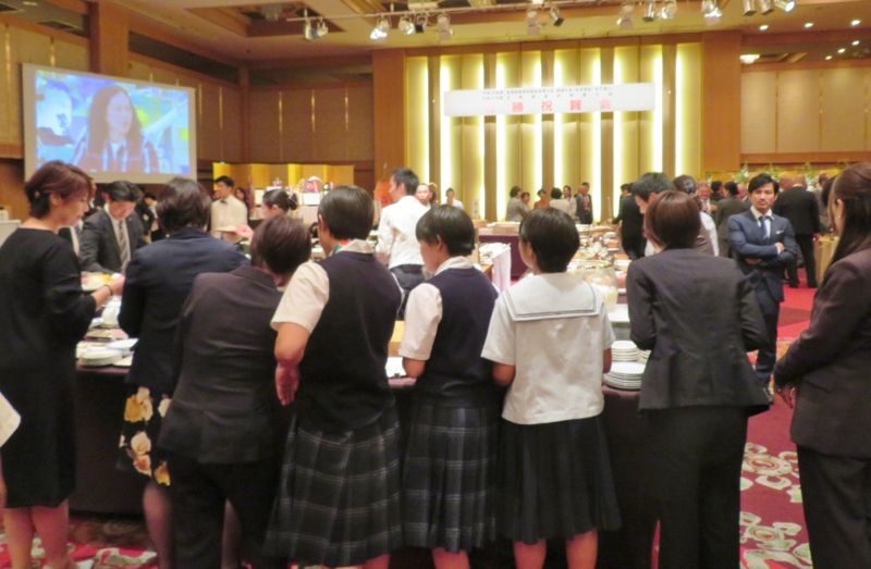 中村学園女子高校剣道部の四冠祝賀会 てつ校長のひとり言