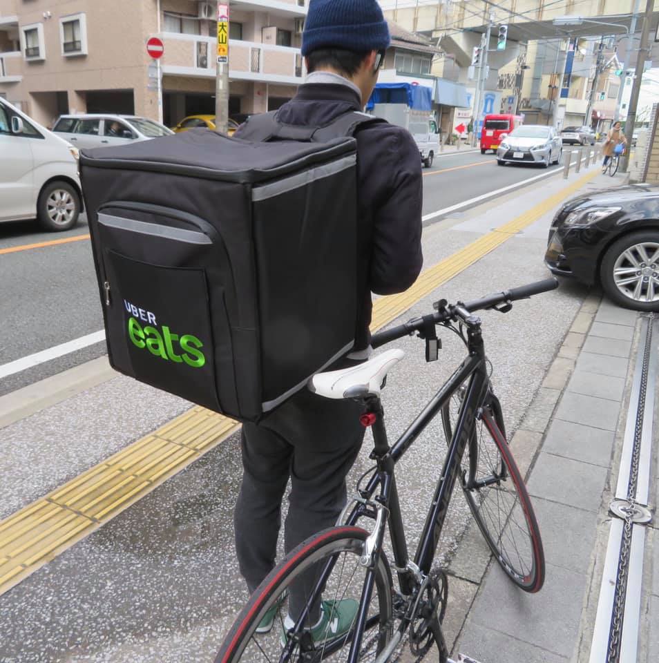 Uber Eatsを使ってみました : てつ校長のひとり言