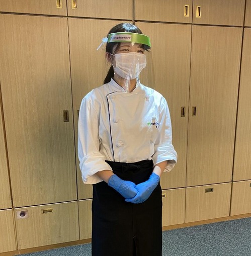 検温担当学生