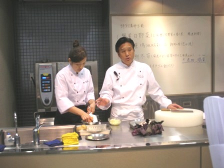 坂井ムッシュに続いて脇屋シェフの授業がありました てつ校長のひとり言