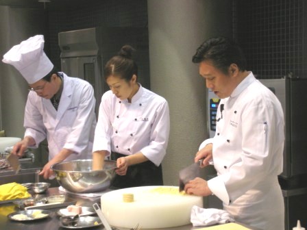 坂井ムッシュに続いて脇屋シェフの授業がありました てつ校長のひとり言