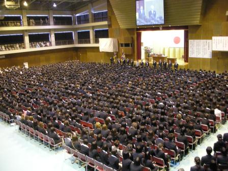 中村学園大学の入学式に出席しました てつ校長のひとり言