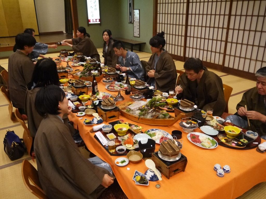 温泉　宴会 小浜温泉で大宴会 : てつ校長のひとり言