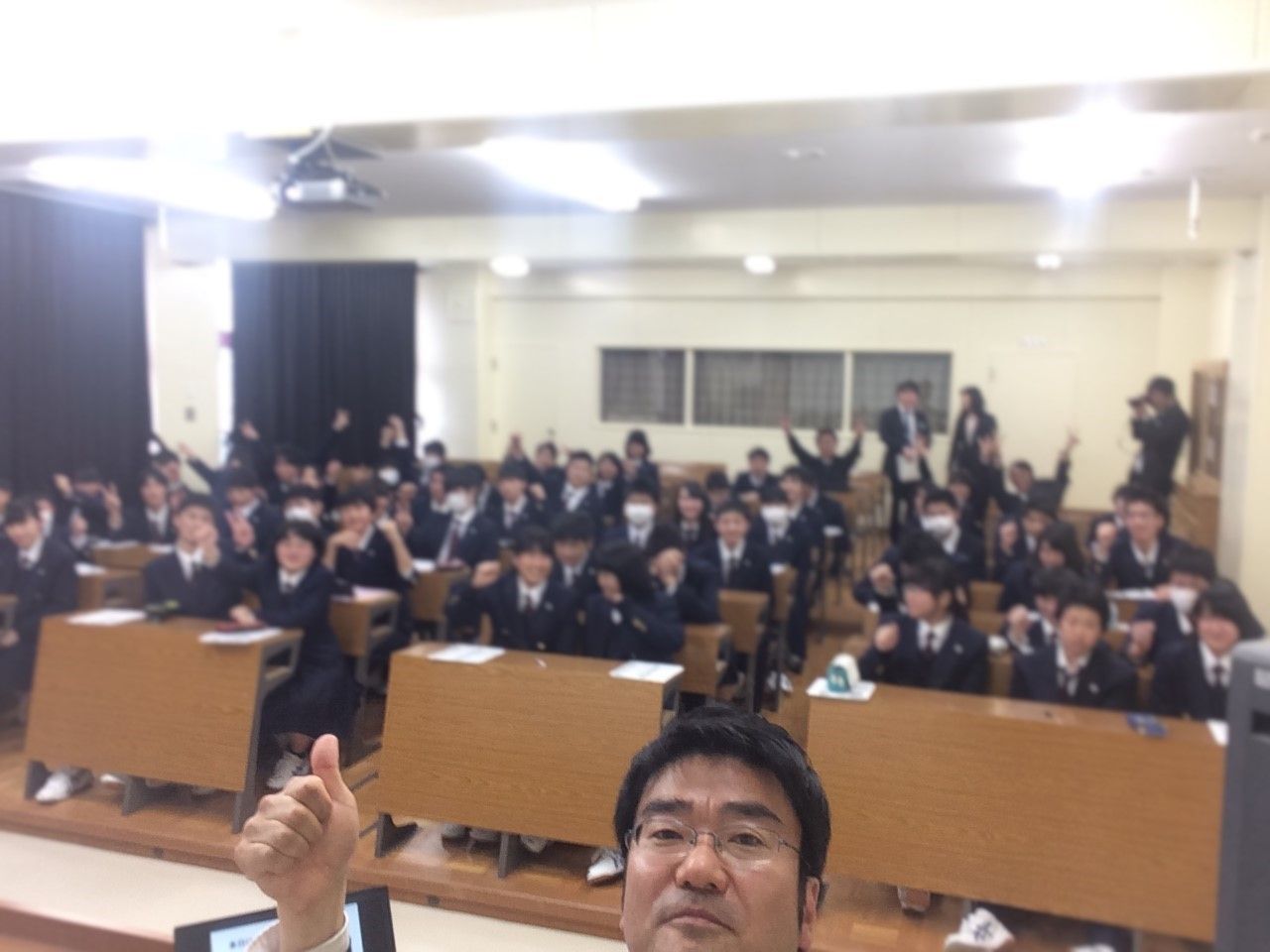 NSGカレッジリーグ 生き方の授業	  「羽茂高校」編（困難はチャンス）