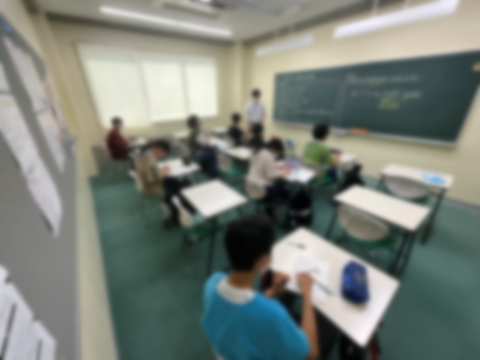 テスト対策授業の様子