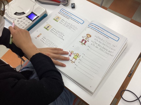 写真④ディクテーション