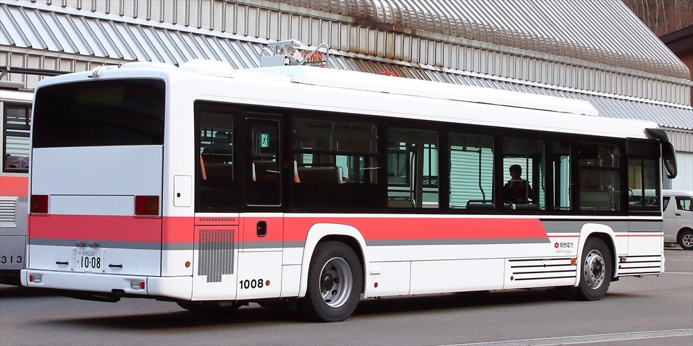 関西電力 1008 バスの世界へ