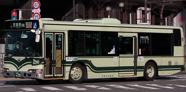 京都市交通局 京都0か699 バスの世界へ