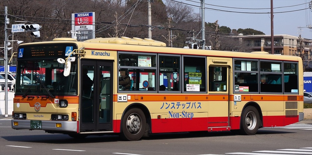 神奈川中央交通 た46 八王子0か654 バスの世界へ