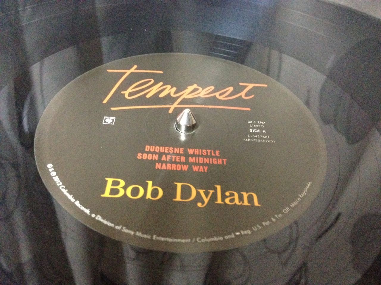 レア！Bob Dylan Tempest ボブ・ディラン レコード LP レア！Bob Dylan Tempest ボブ・ディラン レコード LP