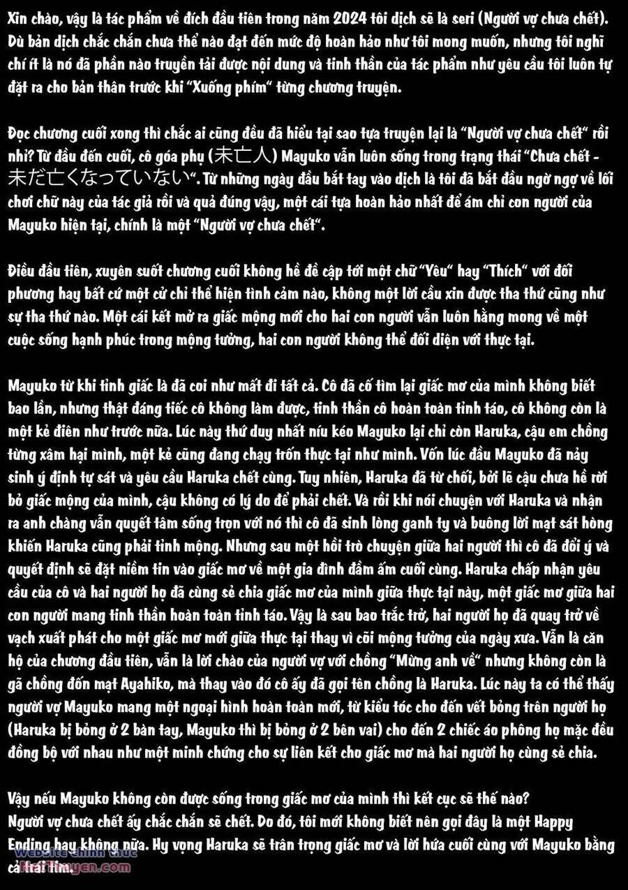 Người Vợ Chưa Chết Chapter 40 - 22