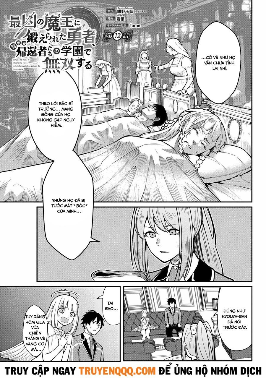 Saikyou No Maou Ni Kitaerareta Yuusha Isekai Kikanshatachi No Gakuen De Musou Suru Chapter 12 - 3