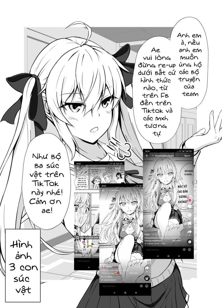 Arya-san bàn bên thi thoảng lại thả thính tôi bằng tiếng Nga Chapter 38 - 3