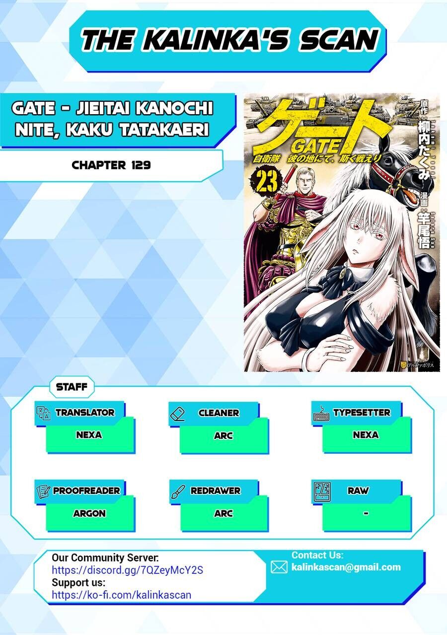 Gate - Jietai Kare No Chi Nite, Kaku Tatakeri Chapter 129 - 4