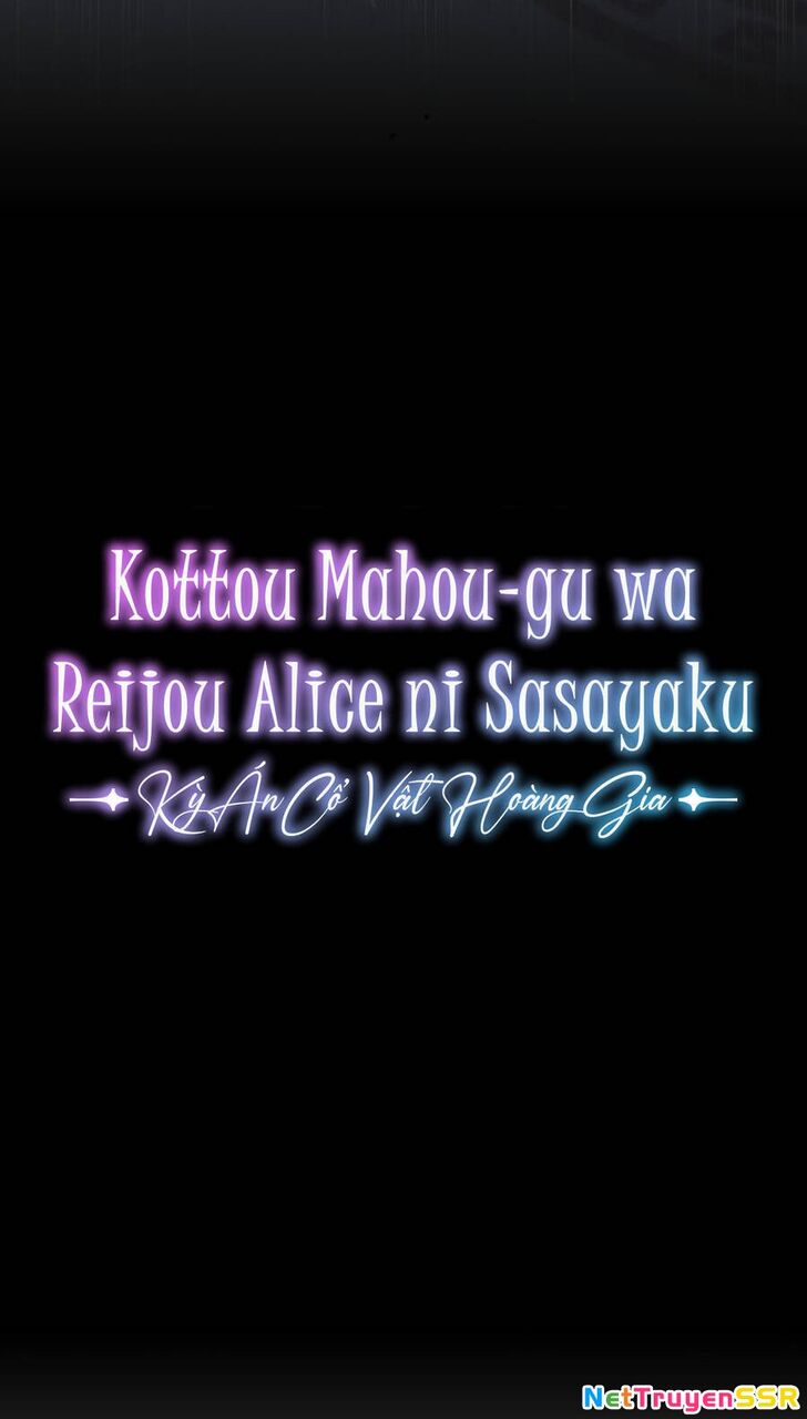 Kottou Mahougu Wa Reijou Alice Ni Sasayaku ‐ Oushitsu Kobutsushou No Jikenroku Chapter 1.2 - 2