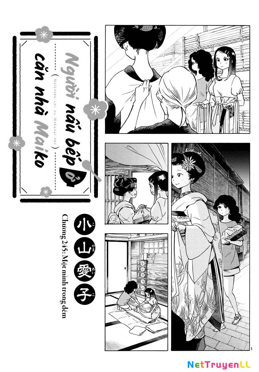 Maiko-San Chi No Makanai-San Chapter 245 - 1