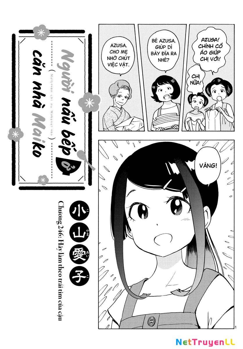 Maiko-San Chi No Makanai-San Chapter 246 - 1