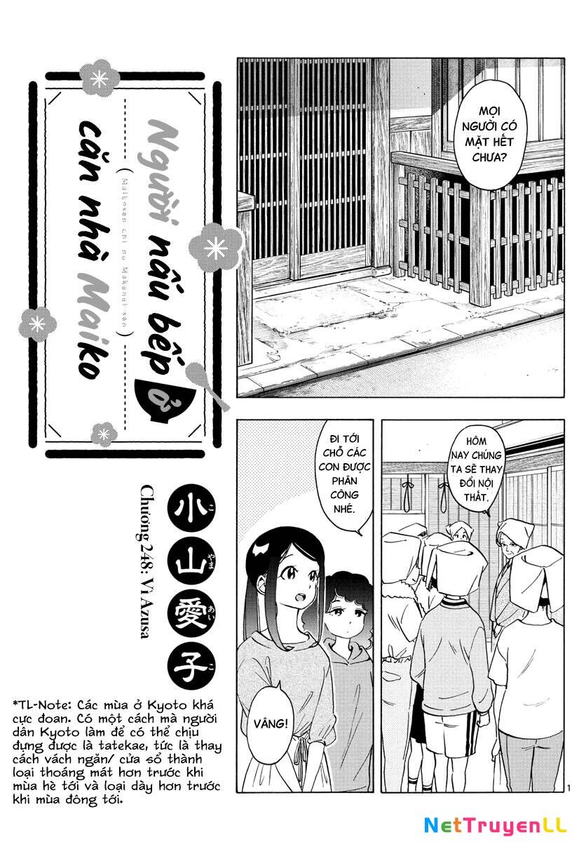 Maiko-San Chi No Makanai-San Chapter 248 - 1