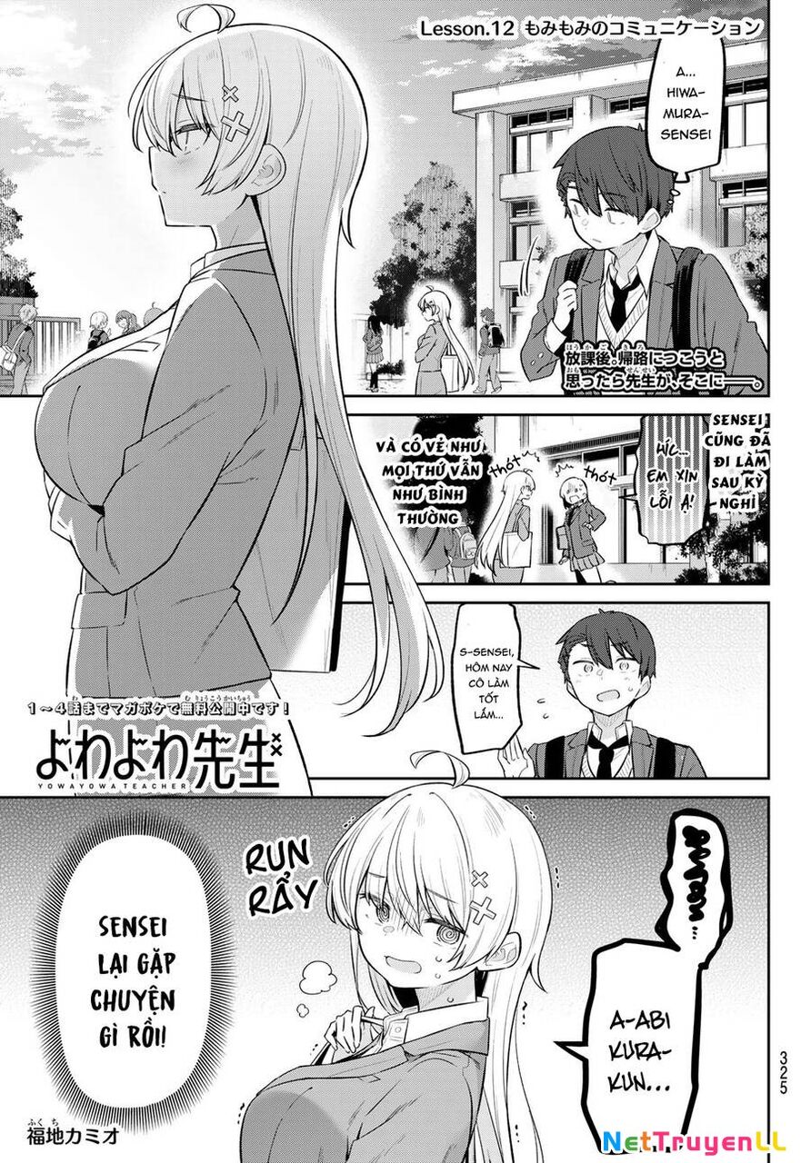 Yowayowa-Sensei Chapter 12 - 1