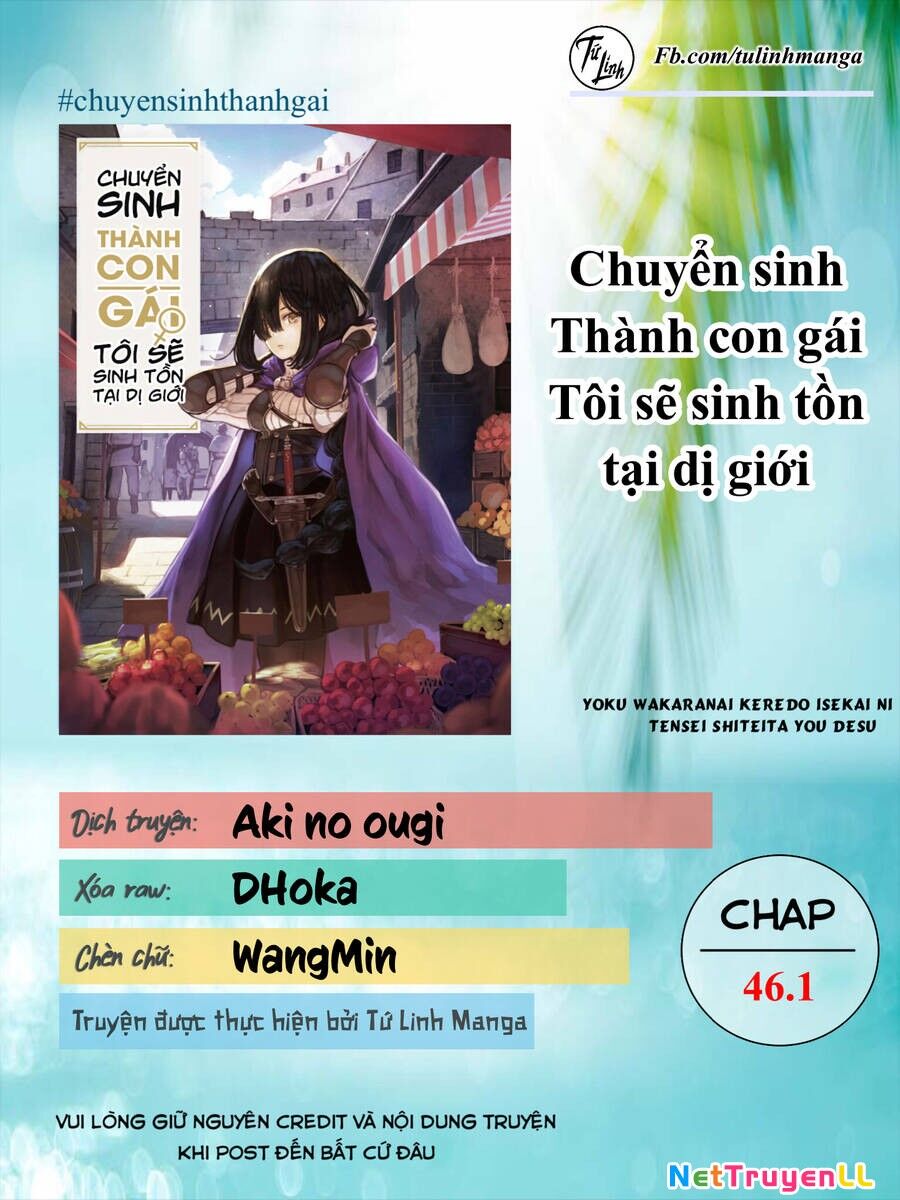 Chuyển Sinh Thành Con Gái, Tôi Sẽ Sinh Tồn Tại Dị Giới Chapter 46.1 - 2