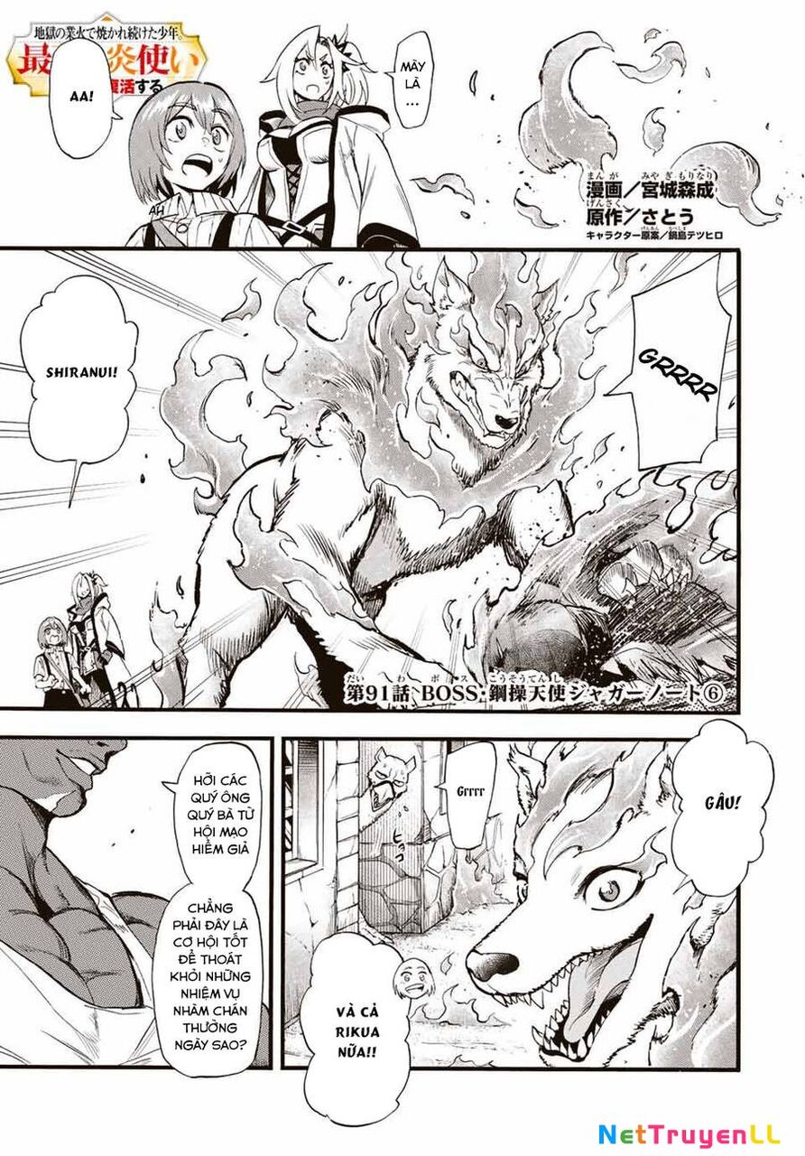 Bị Thiêu Rụi Bởi Ngọn Lửa Địa Ngục, Hồi Sinh Với Tư Cách Hoả Thuật Sư Mạnh Nhất Chapter 91 - 3