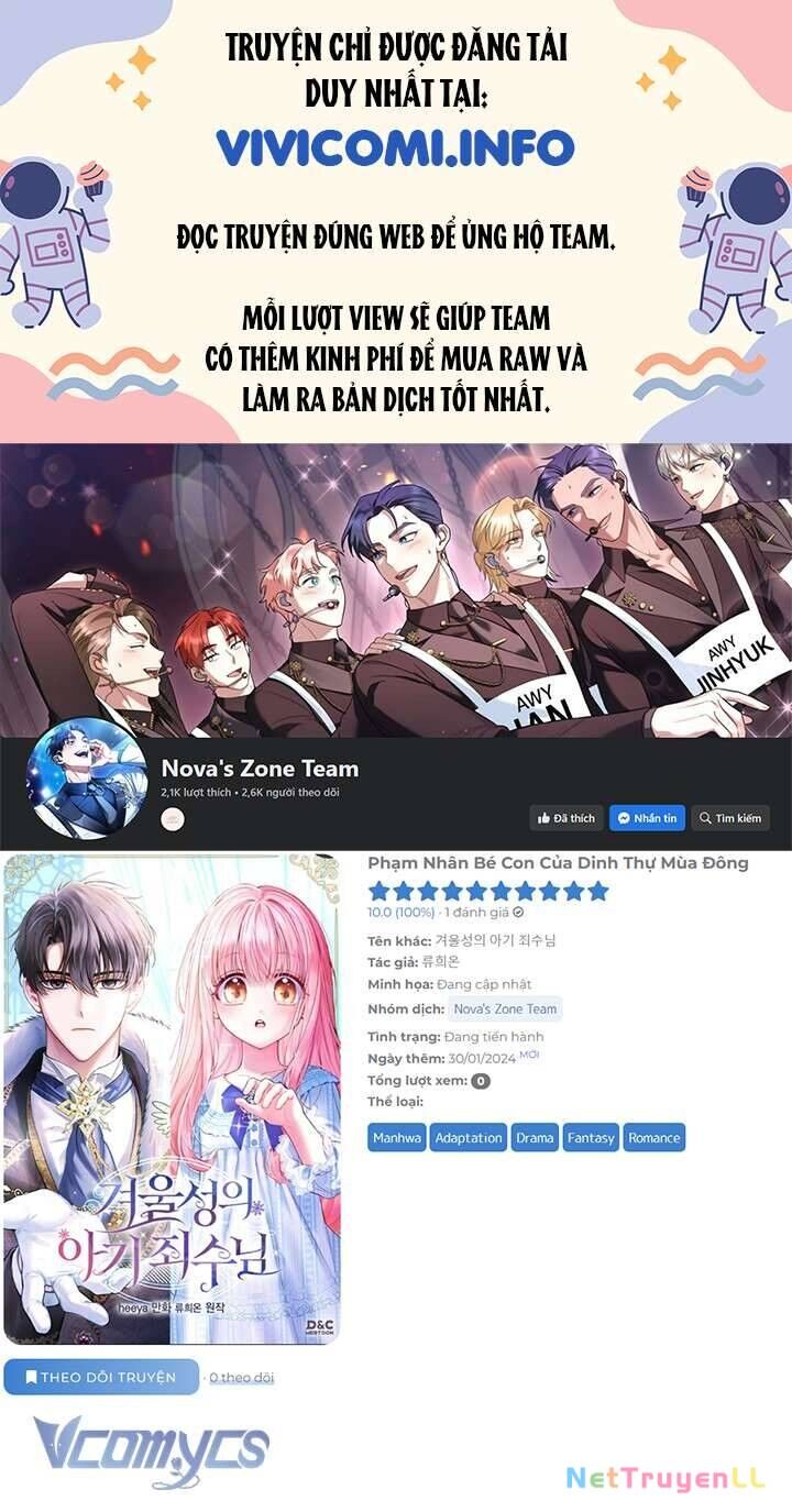 Phạm Nhân Bé Con Của Dinh Thự Mùa Đông Chapter 40 - 1