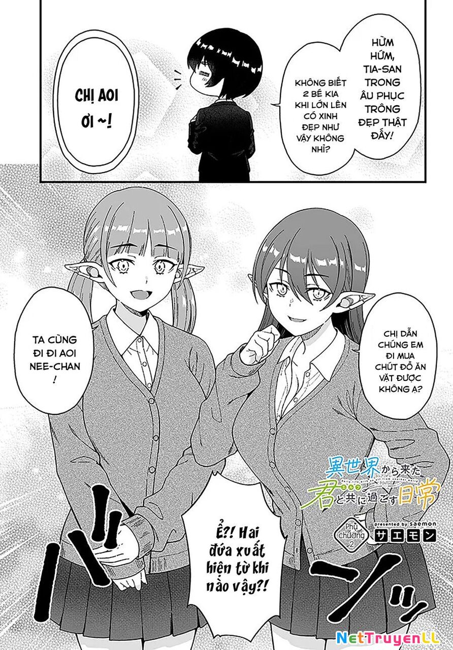 Cuộc Sống Thường Nhật Với Nàng Elf Đến Từ Thế Giới Khác Chapter 5.2 - 1