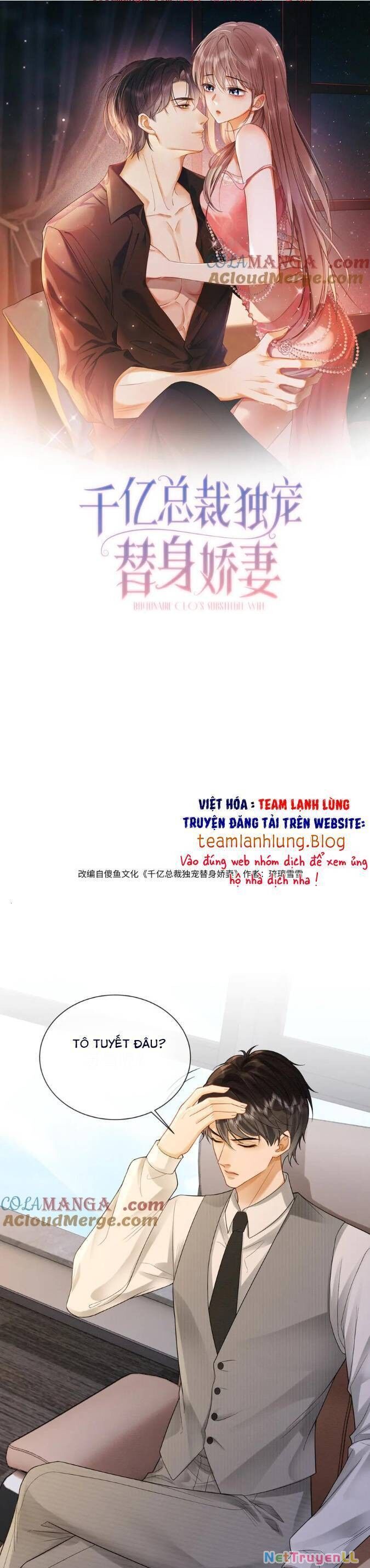 Tổng Tài Tỷ Phú Chỉ Sủng Cô Vợ Thế Thân Chapter 41 - 1