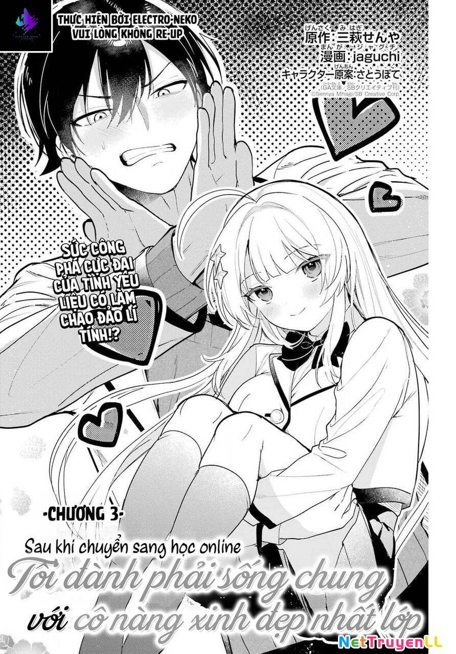 Tôi Sống Chung Với Cô Gái Đẹp Nhất Trường Trong Thời Buổi Học Online Chapter 3 - 4