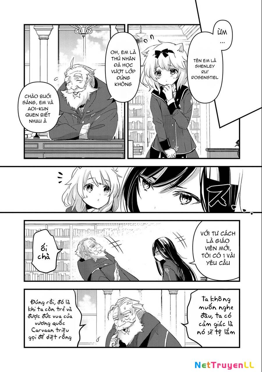 Isekai Teni Shite Kyoushi Ni Natta Ga, Majo To Osorerareteiru Ken ~Aoi-Sensei No Gakuen Funtou Nisshi~ Chapter 3 - 13