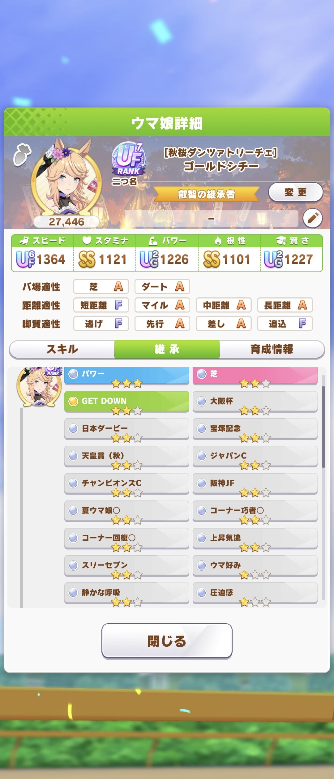 Uf7 【まとめ】UF7が限界ですわ???? : ウマ娘まとめ攻略速報