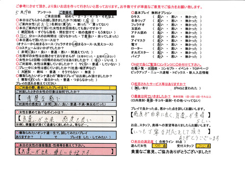 れおなアンケート|横浜風俗|寝取られたいオンナ達…生