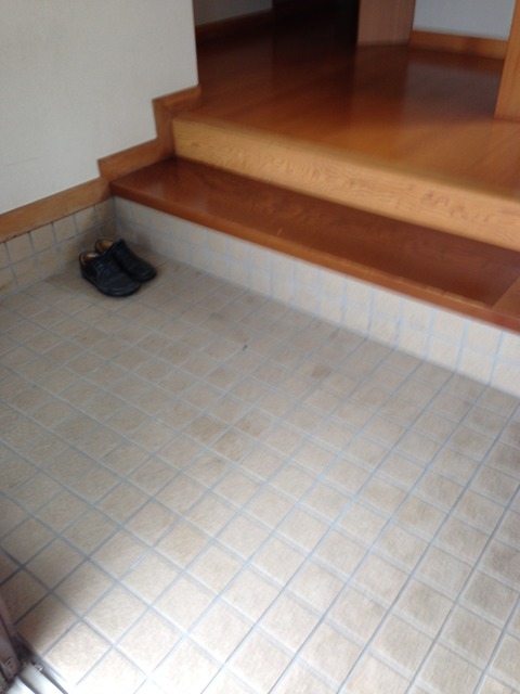 広い玄関
