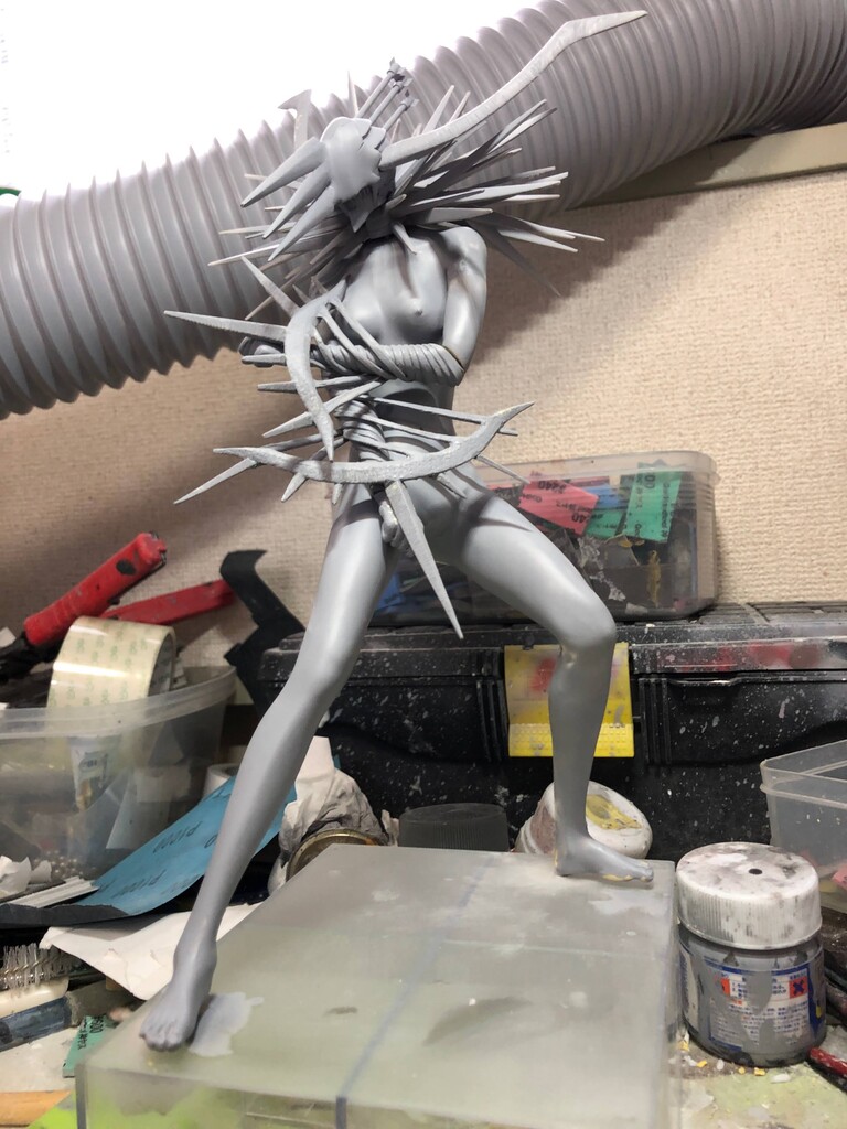 クァンシ様製作記その6 サフった : 戦争の子犬たち
