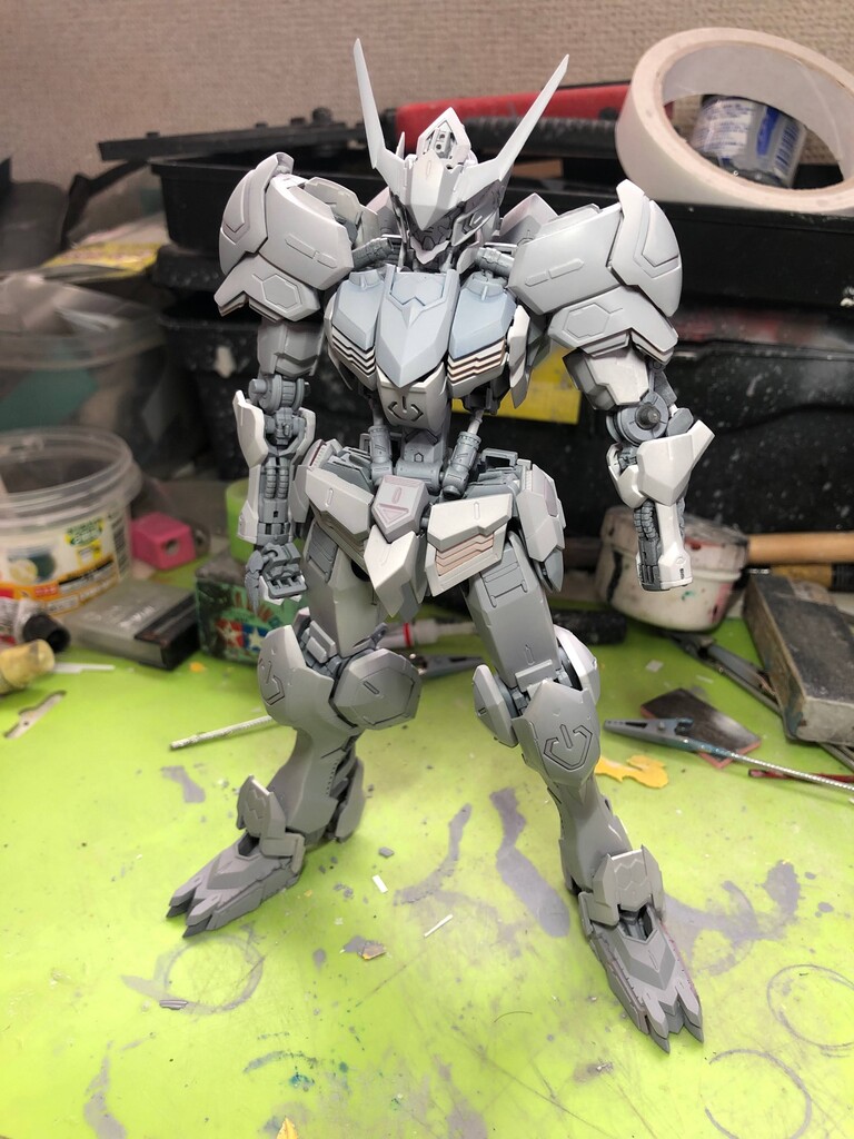 Mgガンダムｍk V製作記その5 太くする 戦争の子犬たち