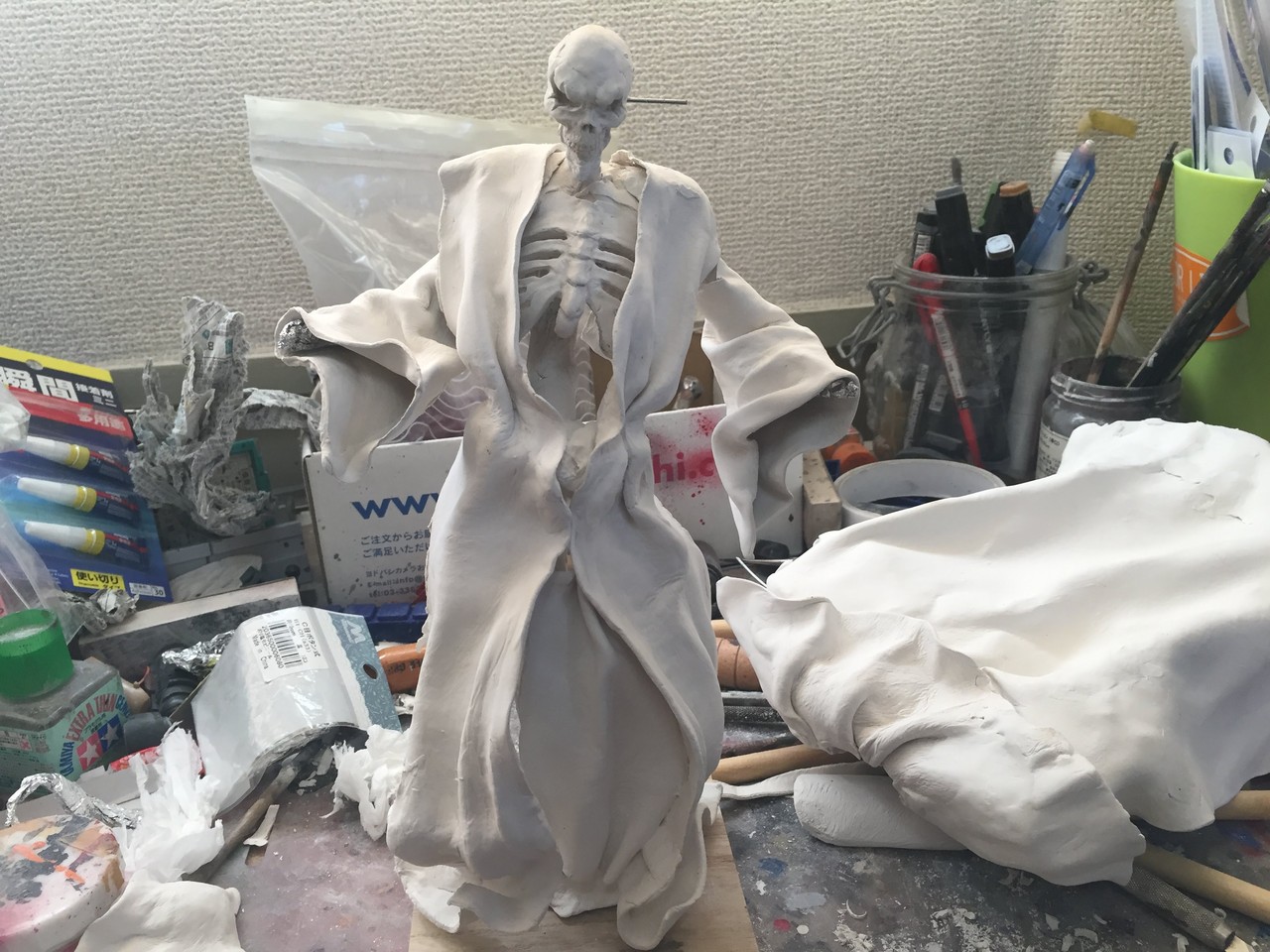 アインズ様製作記その4 やや身長伸ばし 戦争の子犬たち アインズ様製作記その4 やや身長伸ばし 戦争の子犬たち