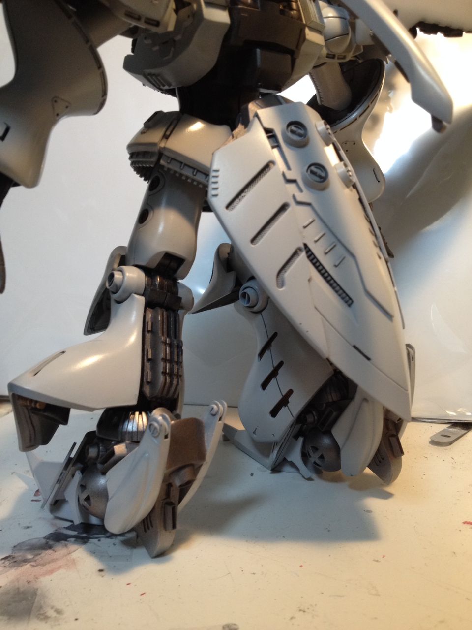 MG キュベレイ 塗装改修品 Yahoo!オークション - MG キュベレイ 塗装改修完成品（おまけ付き）