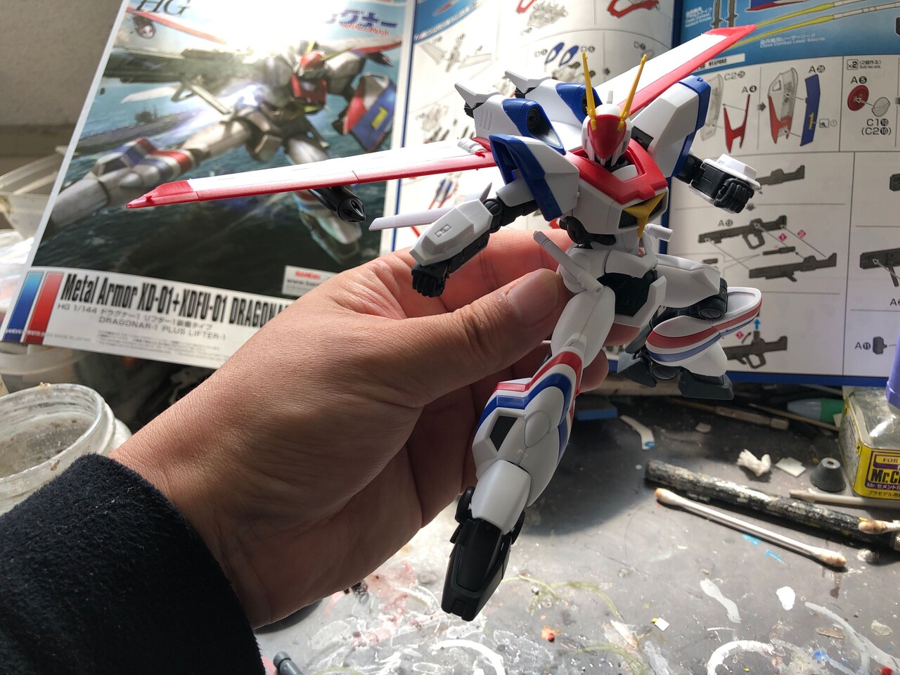 1/144ドラグナー製作記 表面処理 : 戦争の子犬たち