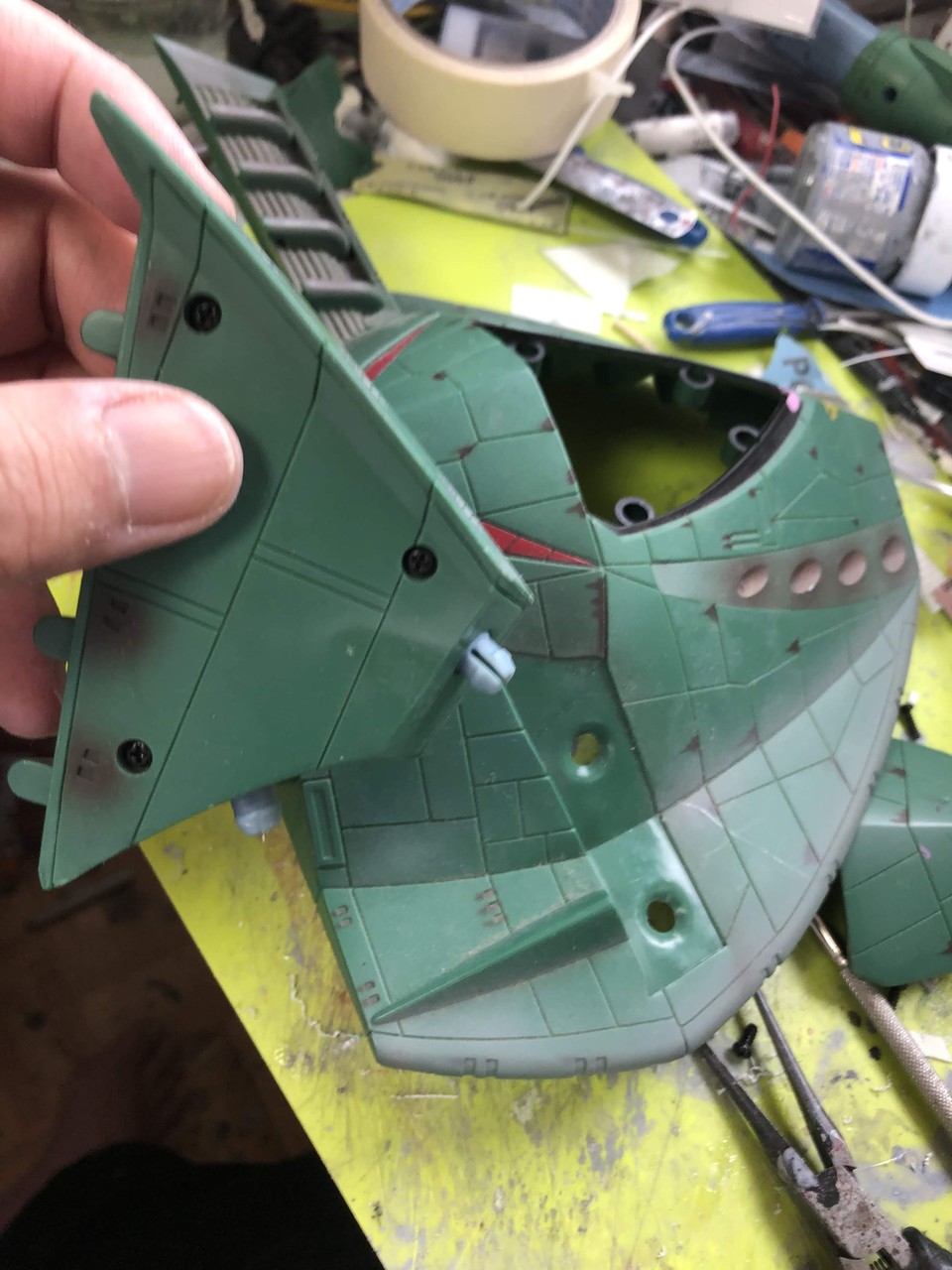 MIAビグロ製作記その1 まずは分解だね : 戦争の子犬たち