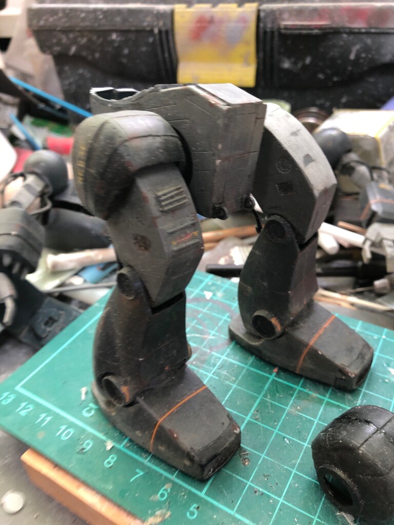 1/100ガバメントタイプ製作記その1 解体 : 戦争の子犬たち