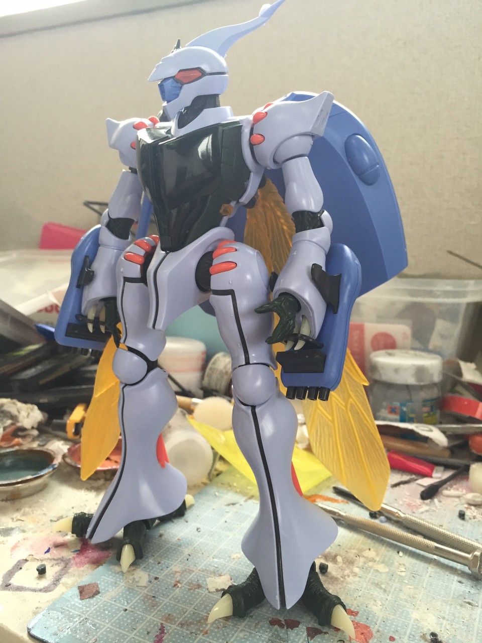MGダンバイン製作記その2 仮組とディテールアップの方向性 MGダンバイン製作記その2 仮組とディテールアップの方向性